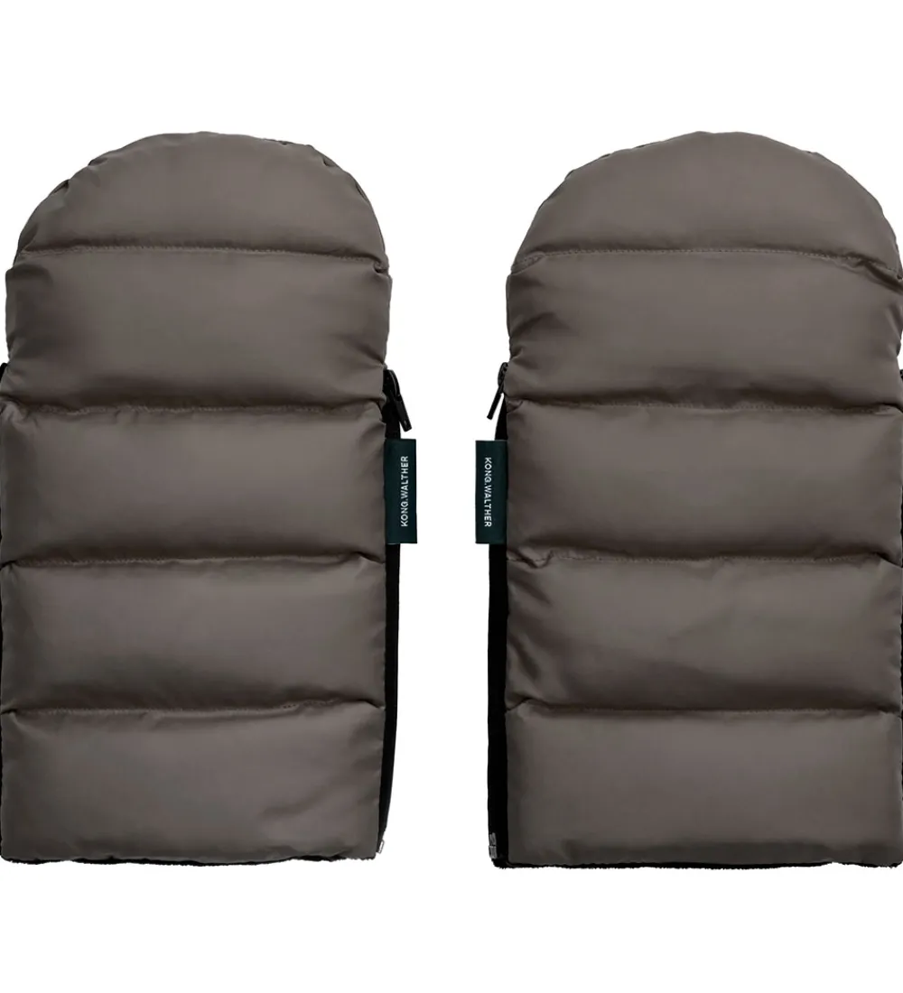 KongWalther Barnevognsudstyr|Barnevognshandsker*Barnevognshandsker - Østerbro - Puffer Grey