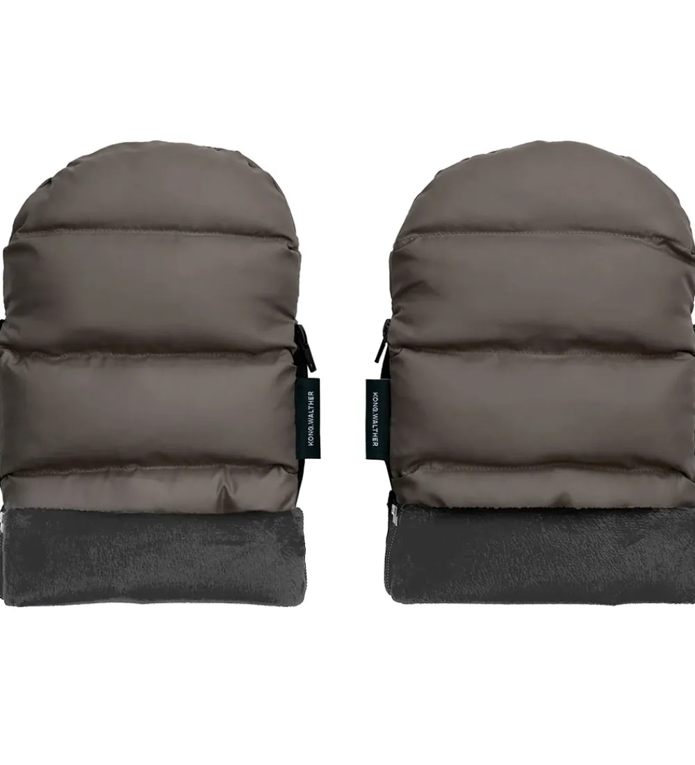 KongWalther Barnevognsudstyr|Barnevognshandsker*Barnevognshandsker - Østerbro - Puffer Grey