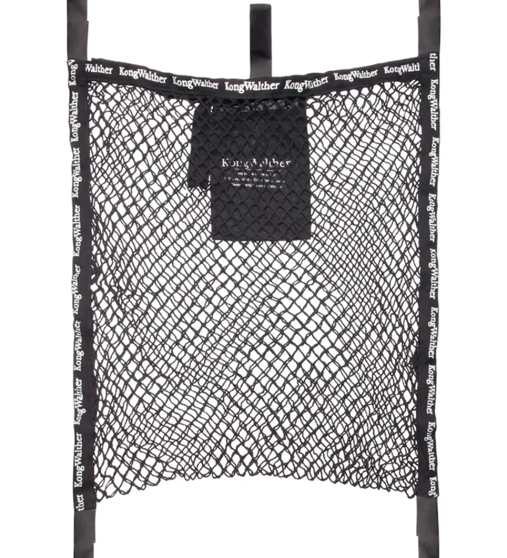 KongWalther Klapvogne|Barnevognsudstyr*Shopper Til Barne/Klapvogn - Magic - Nylon - Sort