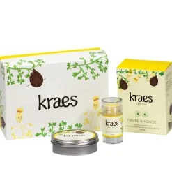 Cremer-Kraes Gaveæske - Babybad/Baby Balm/Glade Kinder - Havre & Kokos