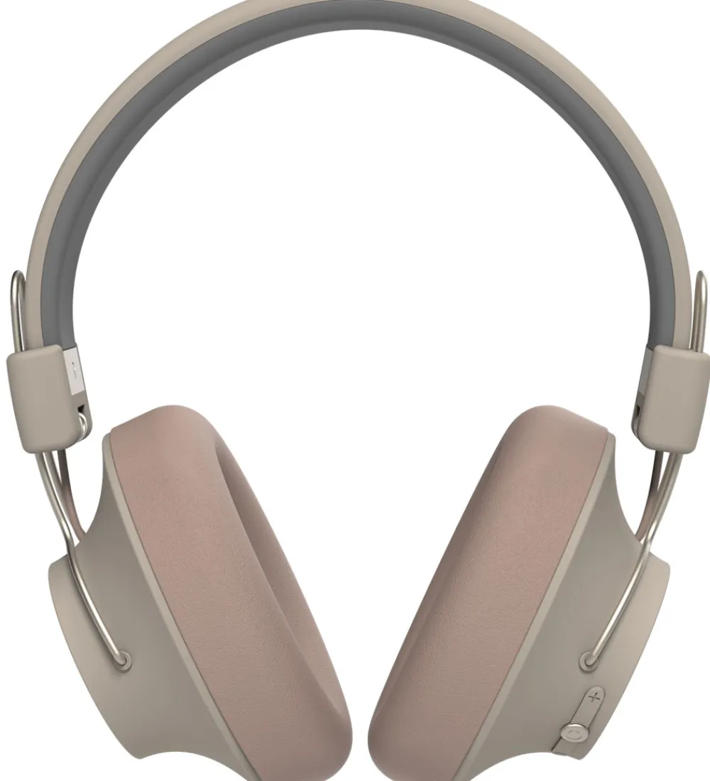 Høretelefoner-Kreafunk Høretelefoner - aBEAT Qi - Bluetooth - Ivory Sand