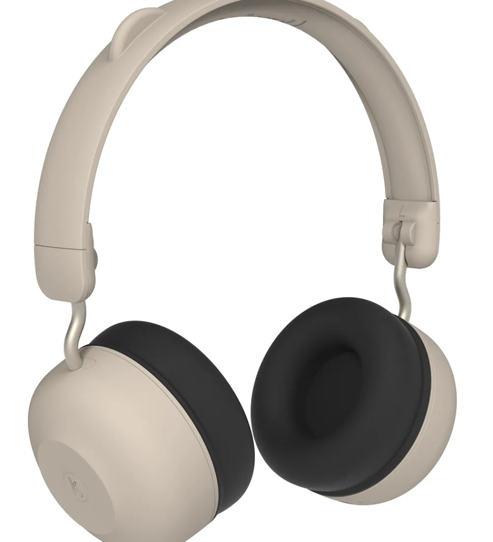Høretelefoner-Kreafunk Høretelefoner - Buzz Junior - Ivory Sand