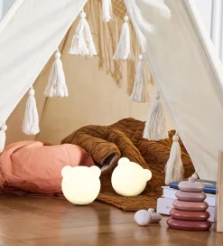 Kreafunk Fritstående Lamper|Lamper*Lampe - Blob - 12 cm - Hvid/Moon Grey