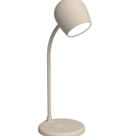 Kreafunk Adaptere Og Opladere*Lampe m. Oplader + Højtaler - Ellie - 12x32 cm - Ivory