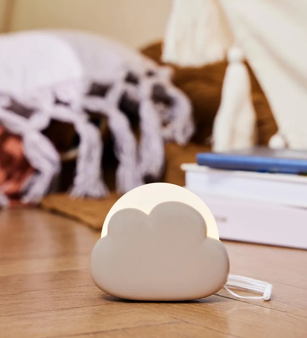 Natlamper|Lamper-Kreafunk Natlampe - Cloudy - Ivory Sand