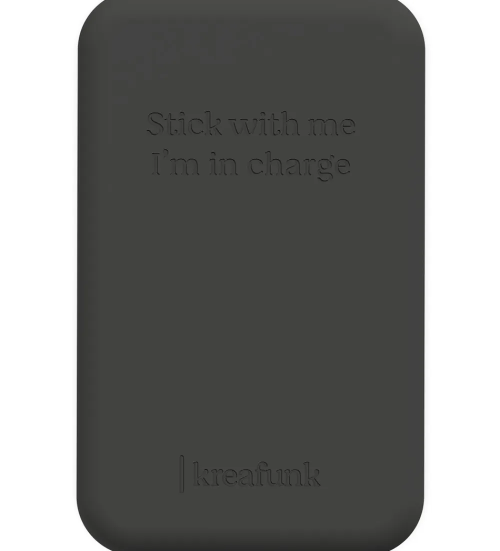 Kreafunk Powerbanks*Oplader - toCHARGE QI - Sort