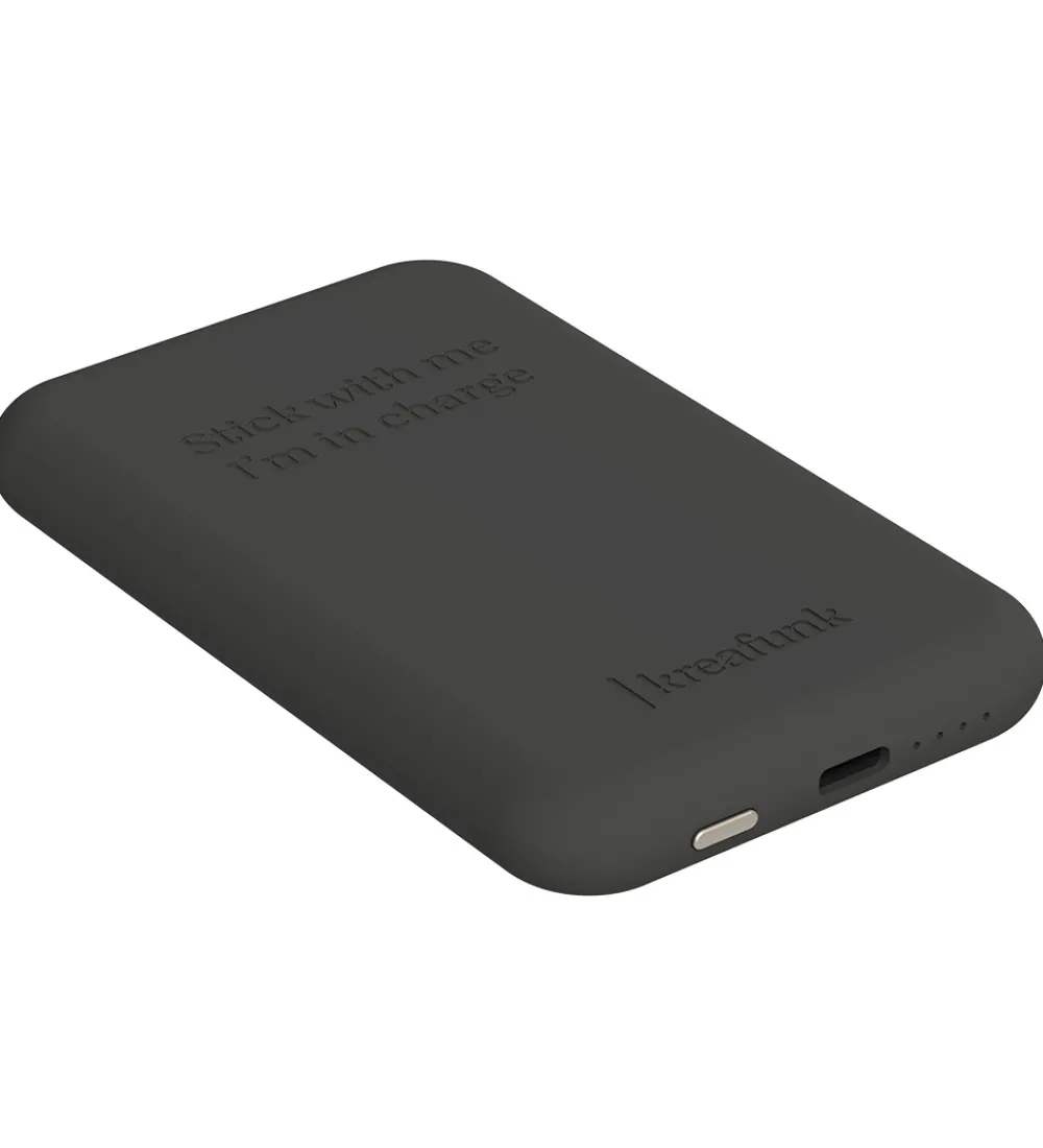 Kreafunk Powerbanks*Oplader - toCHARGE QI - Sort