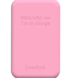Kreafunk Powerbanks*Powerbank - toCHARGE Qi - Fresh Pink - 5.000mAh