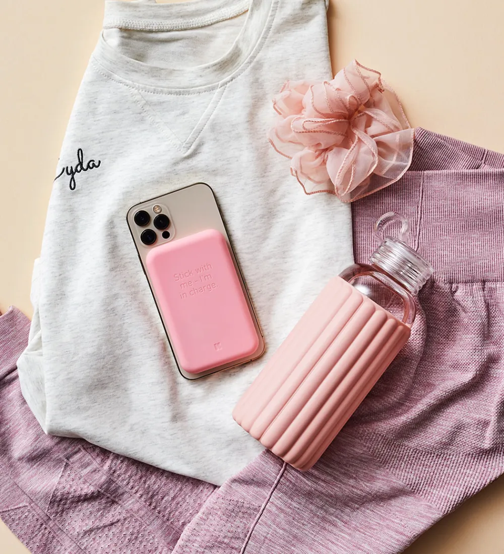 Kreafunk Powerbanks*Powerbank - toCHARGE Qi - Fresh Pink - 5.000mAh