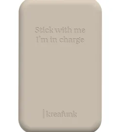 Kreafunk Powerbanks*Powerbank - toCHARGE Qi - Ivory Sand - 5.000mAh