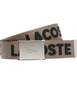 Lacoste Bælter*Bælte - Jaquard Webbing - Morel Noir