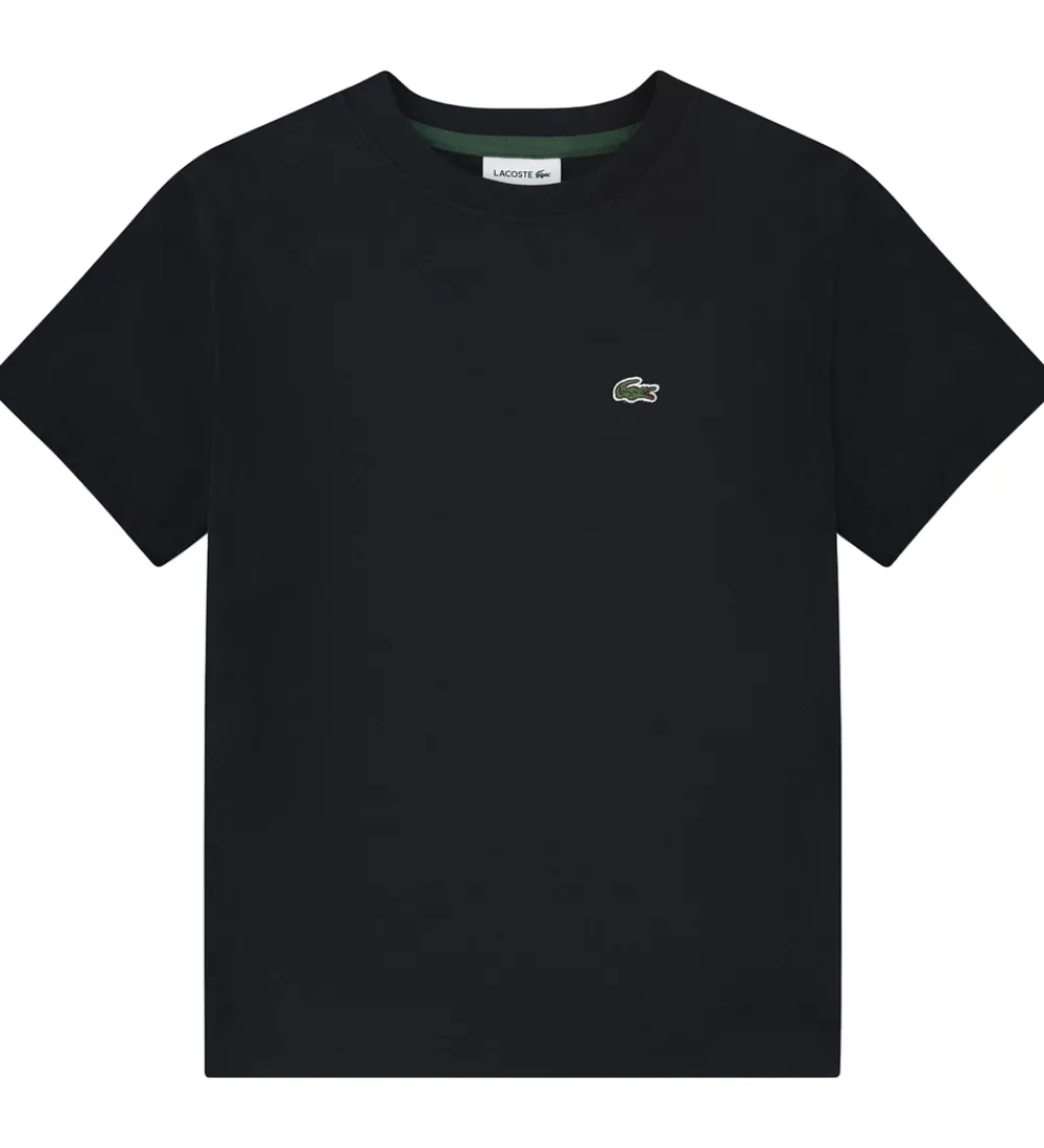T-Shirts-Lacoste T-shirt - Core - Sort
