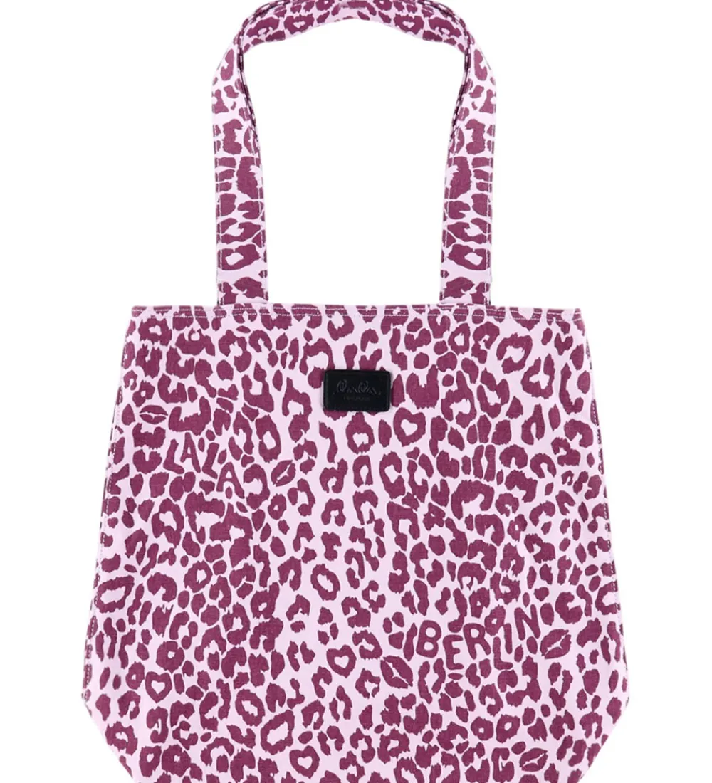 Shoppers-Lala Berlin Shopper - Carmela - Burgundy Leo