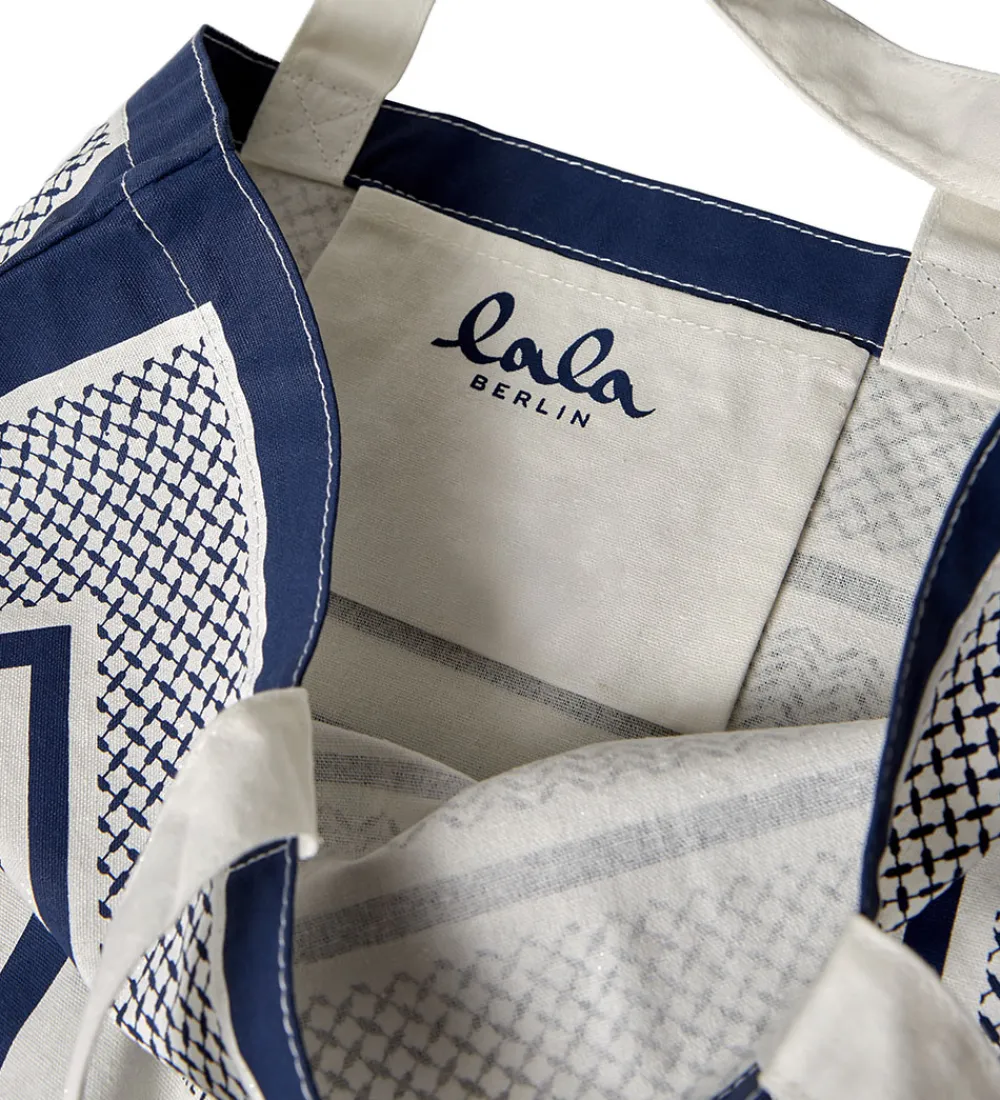 Lala Berlin Shoppers*Shopper - Maja - Heritage Stripe Navy