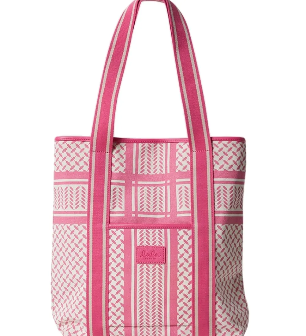 Lala Berlin Shoppers*Shopper - Tote Carmela 2.0 - Heritage Stripe Pink