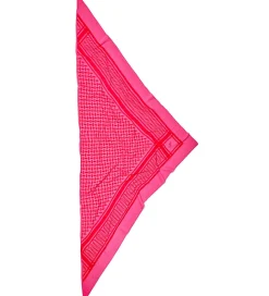 Lala Berlin Tørklæder*Tørklæde - Triangle Trinity Classic M - Pink