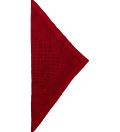 Tørklæder-Lala Berlin Tørklæde - 162x85 - Triangle Trinity Classic M - Bac