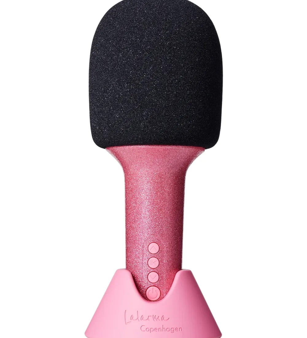 Musikinstrumenter-Lalarma Mikrofon - Glitter Grove - Rosa