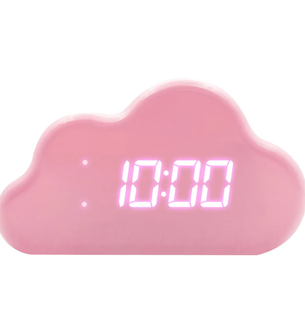 Ure-Lalarma Vækkeur - Digital - Sky - Rose