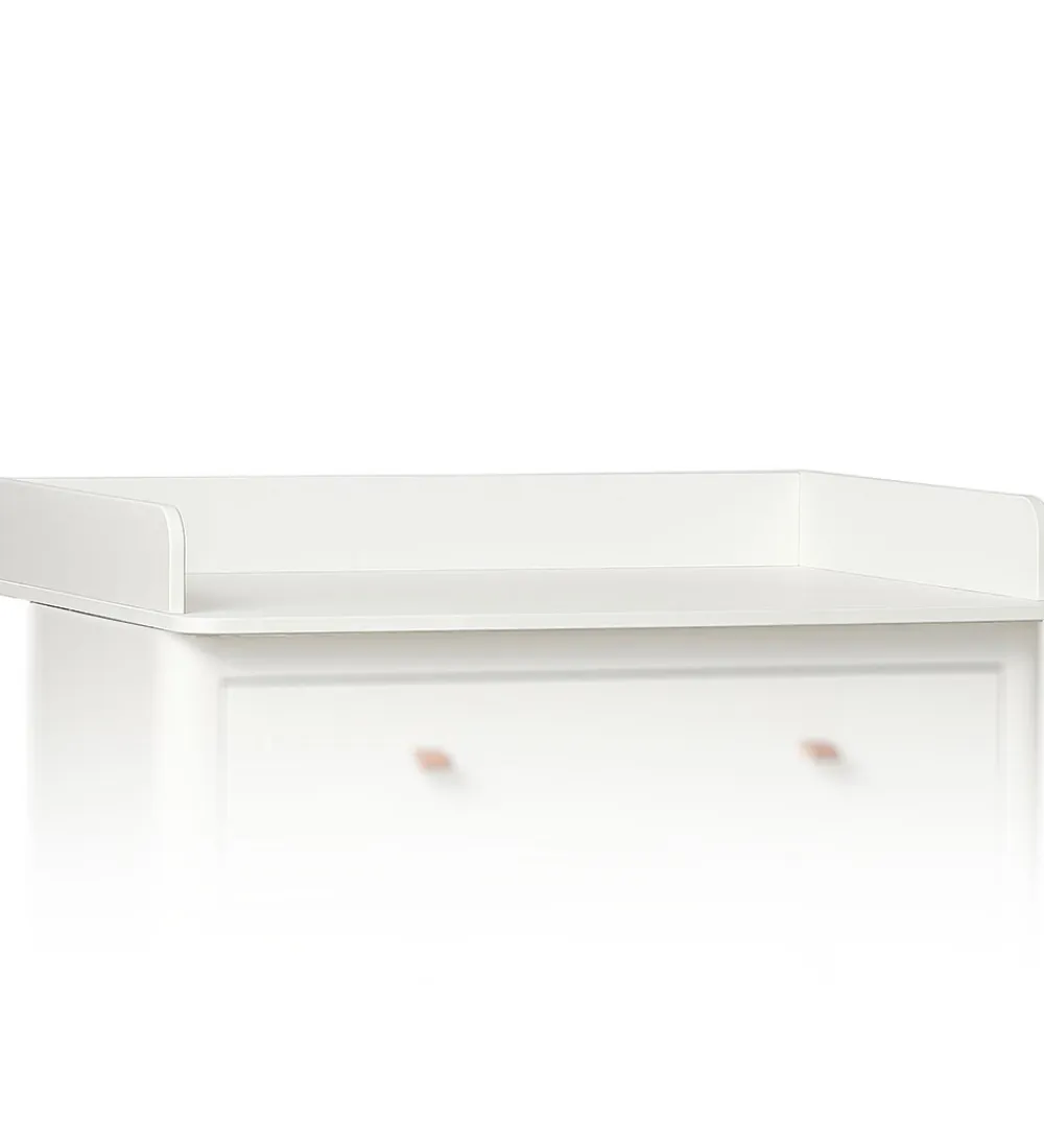 Pusleborde|Kommoder-Leander Classic Pusleenhed til Kommode - 94x72x12 cm - Hvid