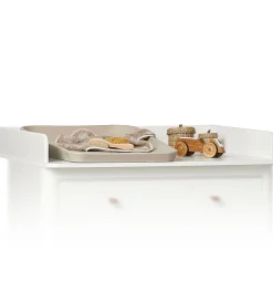 Pusleborde|Kommoder-Leander Classic Pusleenhed til Kommode - 94x72x12 cm - Hvid