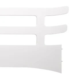 Sengeheste-Leander Classic Sengehest til Juniorseng - 96x35 cm - Hvid