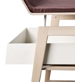 Leander Pusleborde*Linea Skuffe til Puslebord - 90x50x16 cm - Hvid