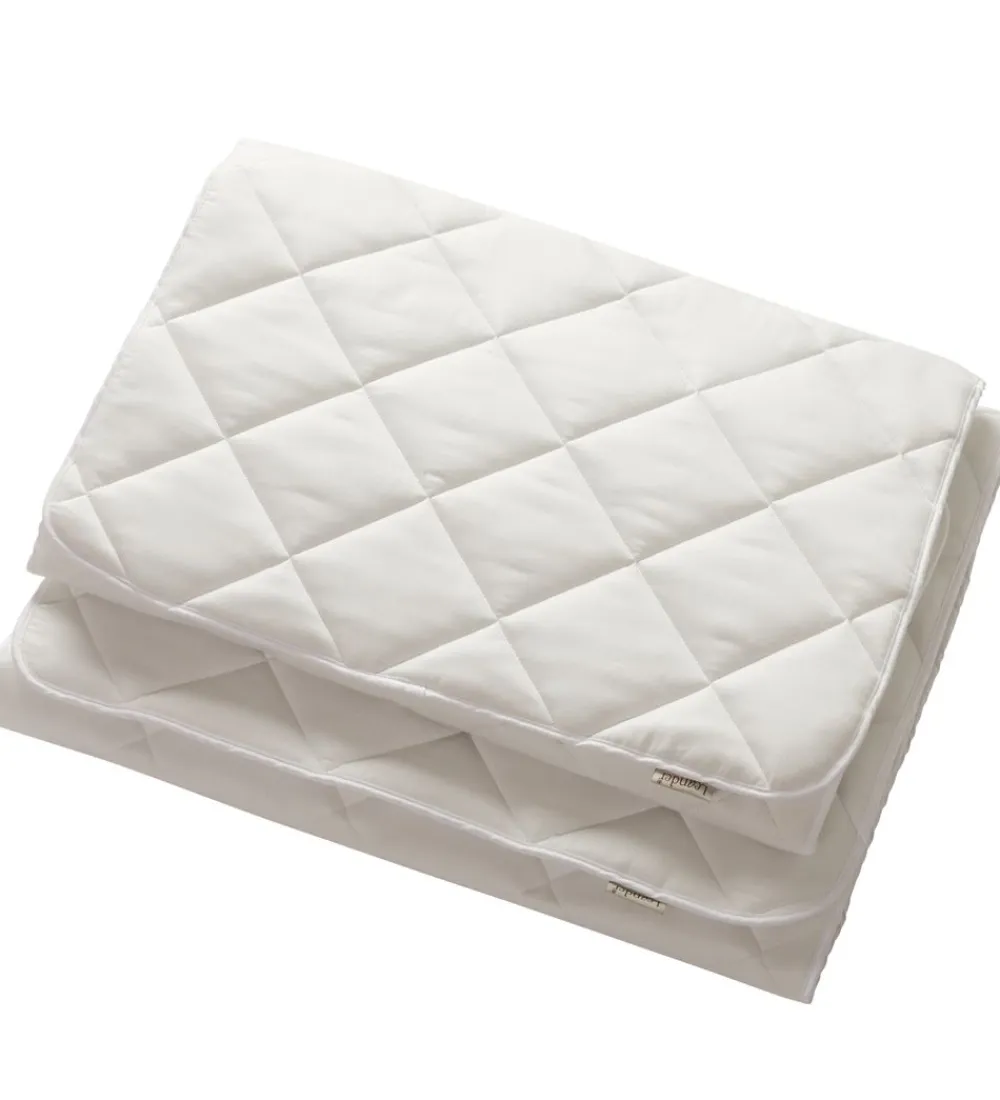 Madrasser-Leander Luna Topmadras - 140 cm - Hvid