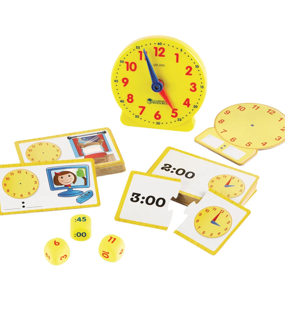 Aktivitetslegetøj-Learning Resources Aktivitetslegetøj - Lær Klokken - 41 Dele