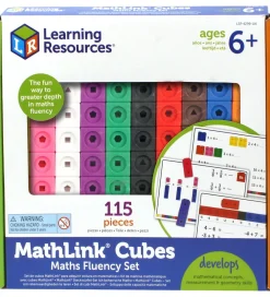 Learning Resources Kreasæt*Legetøj MathLink Cubes - Matematik For Begynd