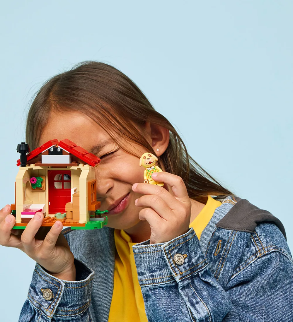 Lego®|Konstruktionslegetøj-LEGO® Animal Crossing - Goldie I Sit Hyggelige Hus 77058 - 149 D