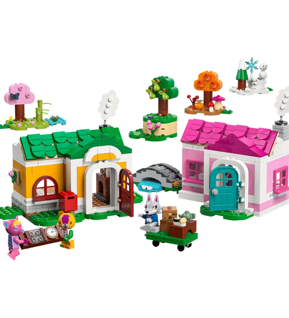Lego®|Konstruktionslegetøj-LEGO® Animal Crossing - Kreative Huse 77057 - 814 Dele