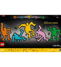 Lego®|Konstruktionslegetøj-LEGO® Art - Keith Haring - Dansende figurer 31216 - 1773 Dele