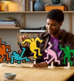 Lego®|Konstruktionslegetøj-LEGO® Art - Keith Haring - Dansende figurer 31216 - 1773 Dele