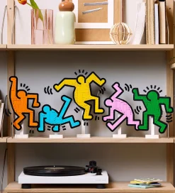 Lego®|Konstruktionslegetøj-LEGO® Art - Keith Haring - Dansende figurer 31216 - 1773 Dele