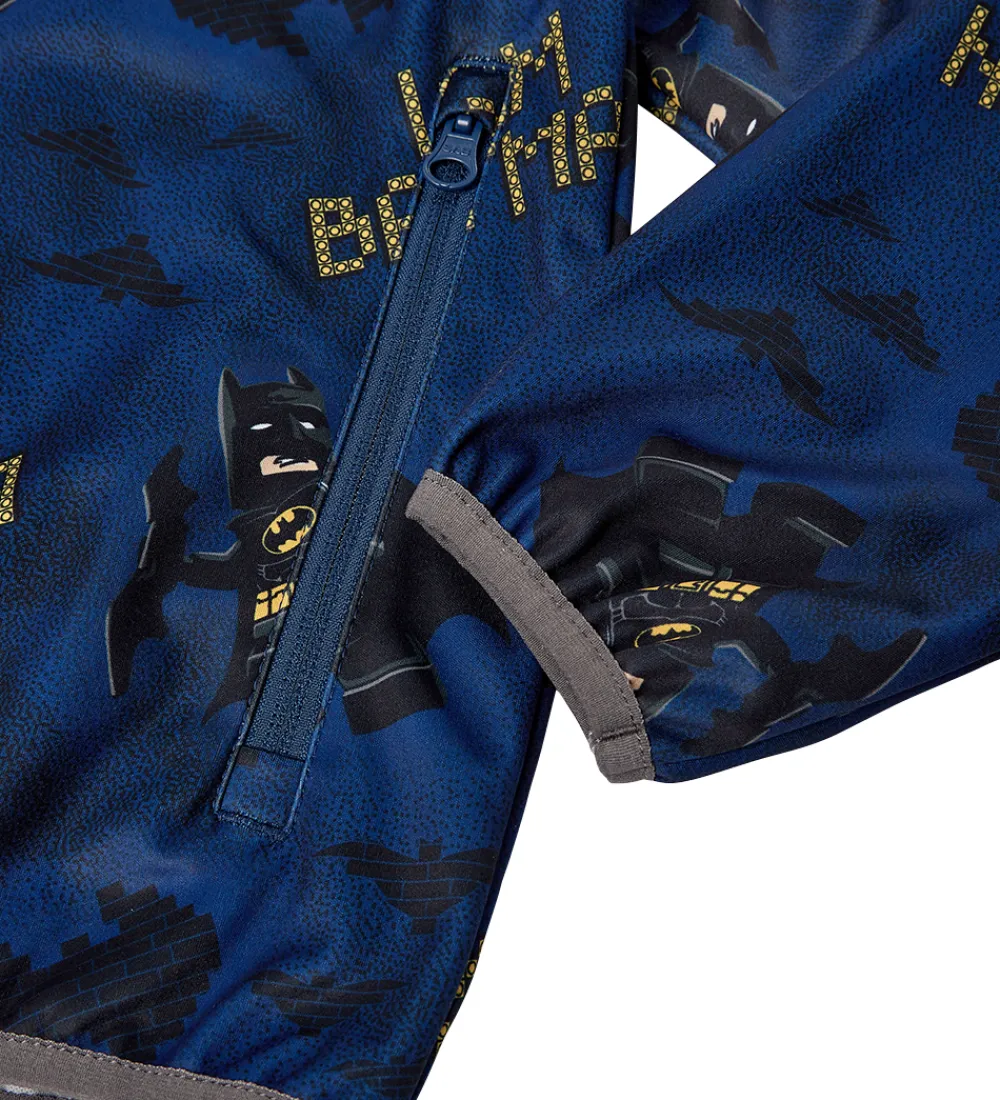 LEGO® Wear Softshell*LEGO® Batman Softshelljakke - LWScout 201 - Mørkeblå m. Print