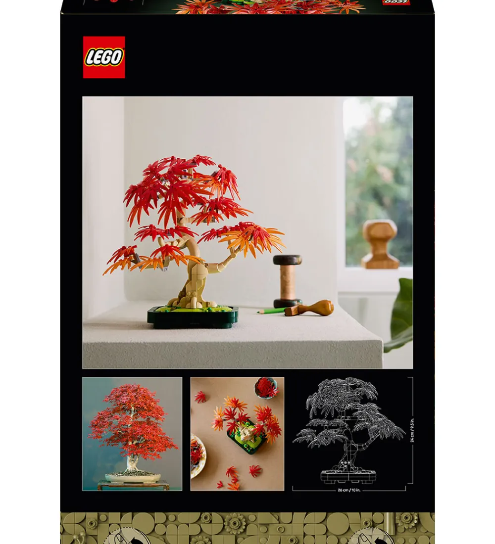 LEGO® Lego®|Byg Og Klodser*Botanicals - Bonsaitræ: Japansk løn 10348 - 474 dele