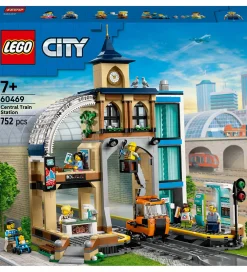 Lego®|Konstruktionslegetøj-LEGO® City - Hovedbanegård 60469 - 752 Dele
