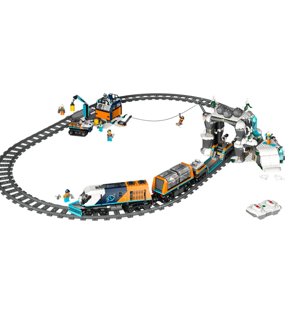 Lego®|Konstruktionslegetøj-LEGO® City - Polarforskernes Arktiske Ekspr... 60470 - 1517 Dele
