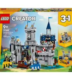 Lego®|Konstruktionslegetøj-LEGO® Creator - Hesteriddernes Middelalderborg 31168 - 3-i-1 - 1