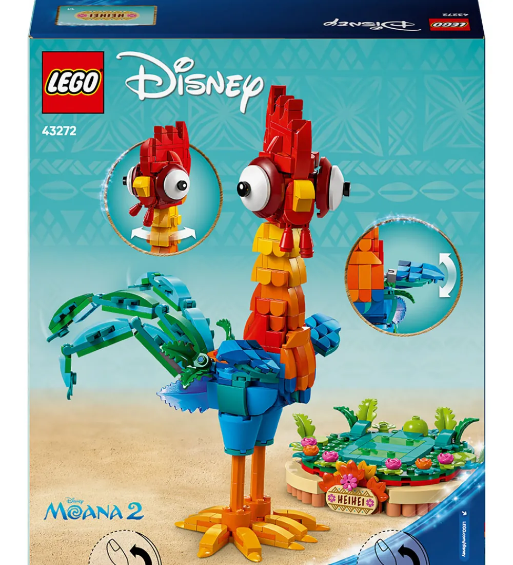 LEGO® Lego®|Byg Og Klodser*Disney - Vaiana 2 - Heihei 43272 - 566 Dele