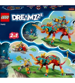 Lego®|Byg Og Klodser-LEGO® DREAMZzz - Mateos ildkamæleon 71492 - 443 dele