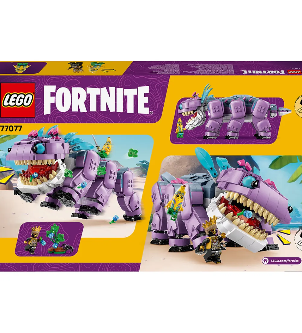 Lego®|Konstruktionslegetøj-LEGO® Fortnite - Klombo 77077 - 1084 Dele