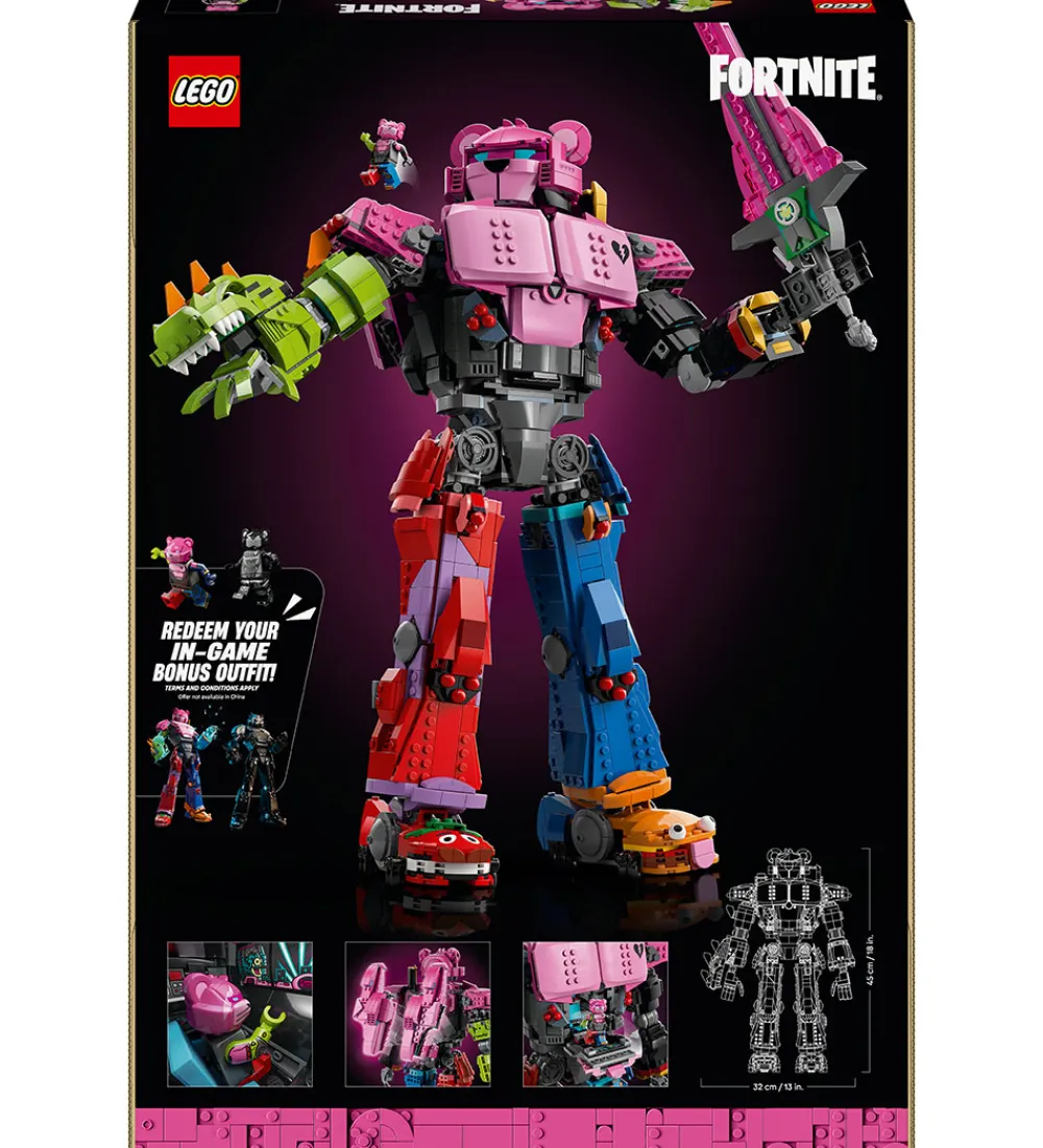 LEGO® Lego®|Konstruktionslegetøj*Fortnite - Mecha Team Leader 77078 - 2503 Dele