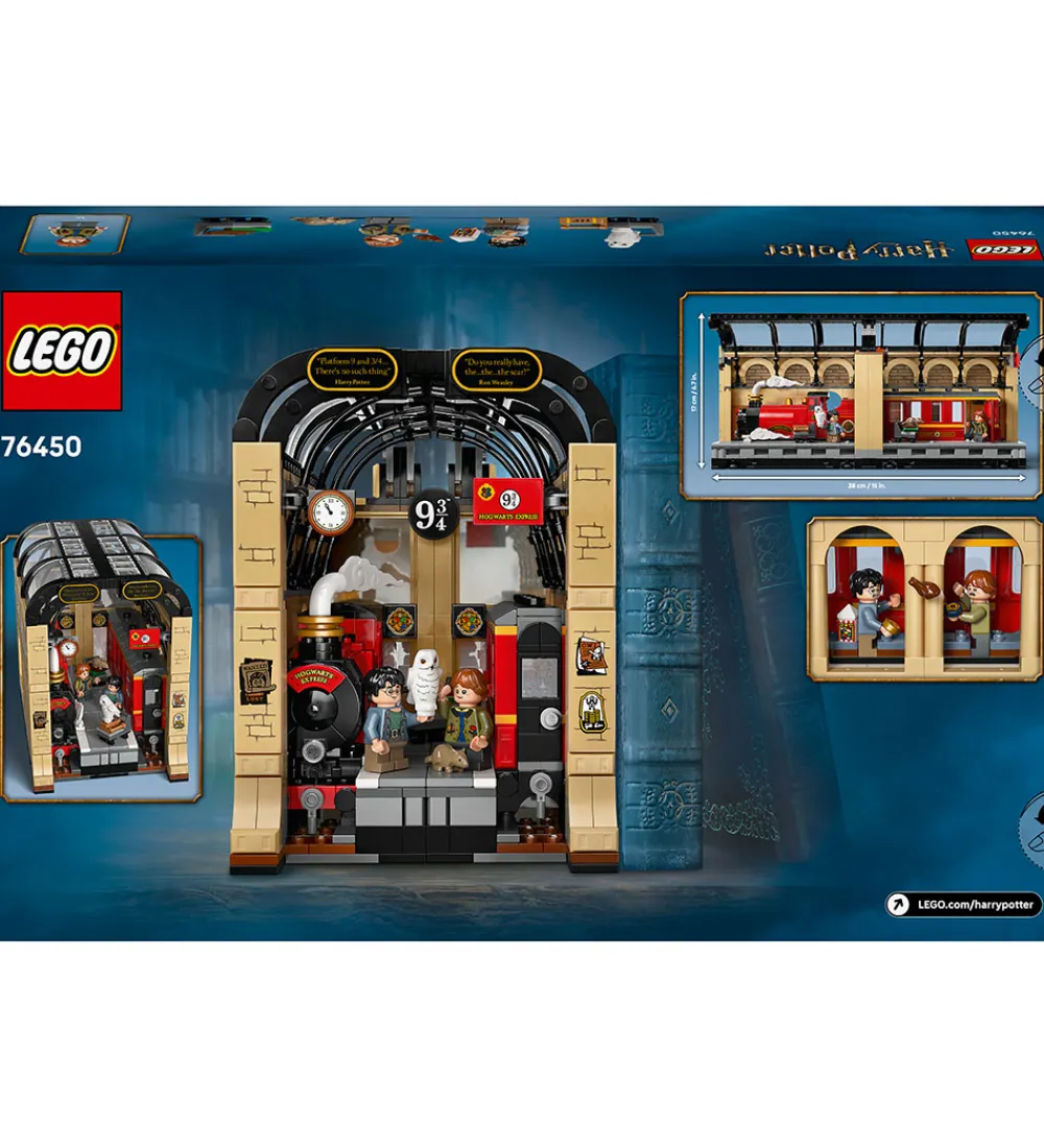 Lego®|Konstruktionslegetøj-LEGO® Harry Potter - Bogniche: Hogwarts™-ekspressen 76450