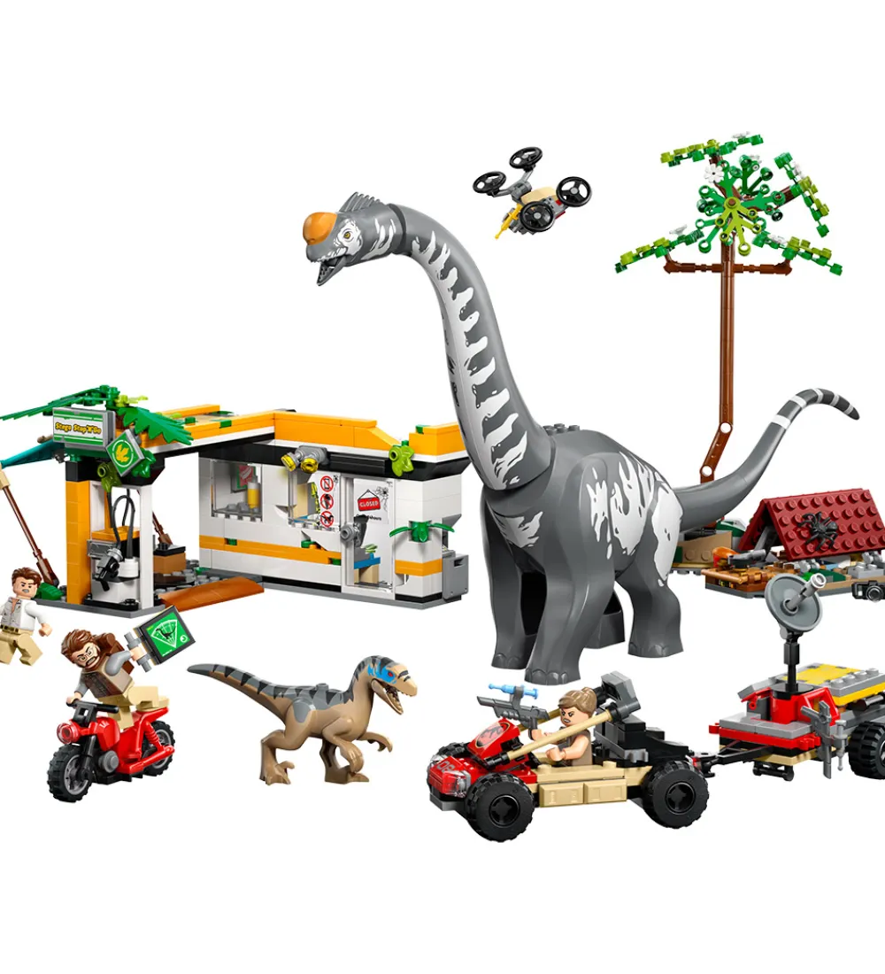 Lego®|Konstruktionslegetøj-LEGO® Jurassic World - Sporingsmission: Rapt... 76973 - 582 Dele