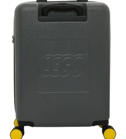 Lego®|Tasker-LEGO® Tasker LEGO® Kuffert - Brick 2x2 - 20" - Stone Grey/Bright Yellow