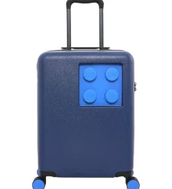 LEGO® Tasker Lego®|Tasker*LEGO® Kuffert - Brick 2x2 - 20" - Dark/Bright Blue