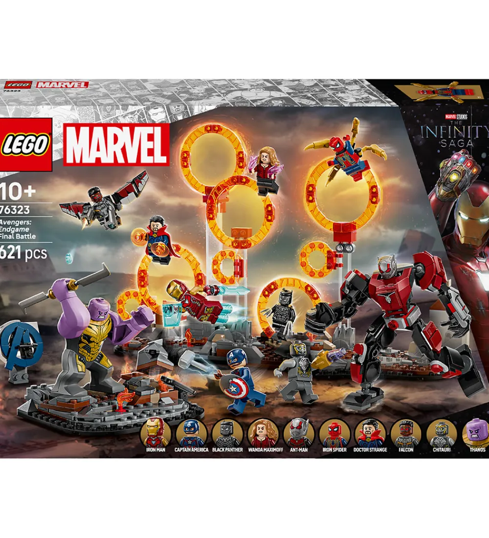 LEGO® Lego®|Byg Og Klodser*Marvel Avengers Endgame - Den Endelige... 76323 - 621 Dele