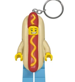 Lommelygter-LEGO® Nøglering m. Lommelygte - Hot Dog Man